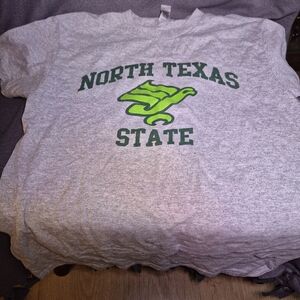 Gray North Texas State T-Shirt